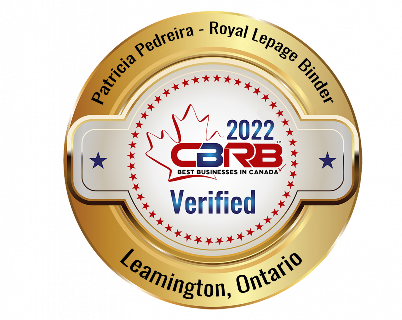 Proud to be Recognized by CBRB as one of the Best Realtors in Canada